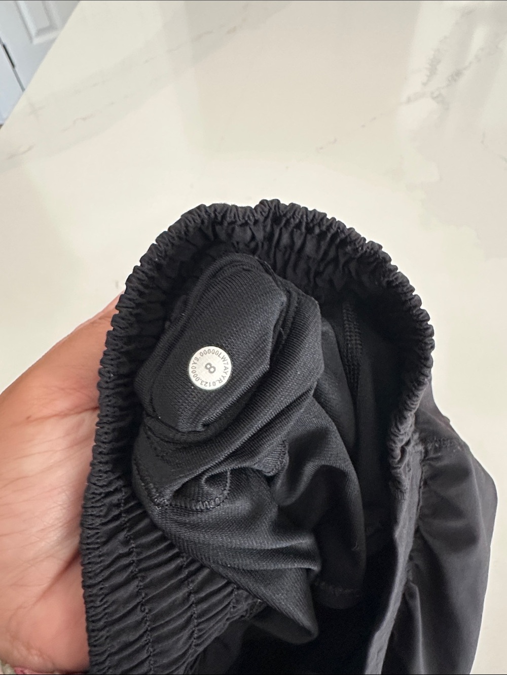 Lululemon Hotty Hot Shorts Black Shorts High-Rise 2.5 size 8 - Picture 6 of 6